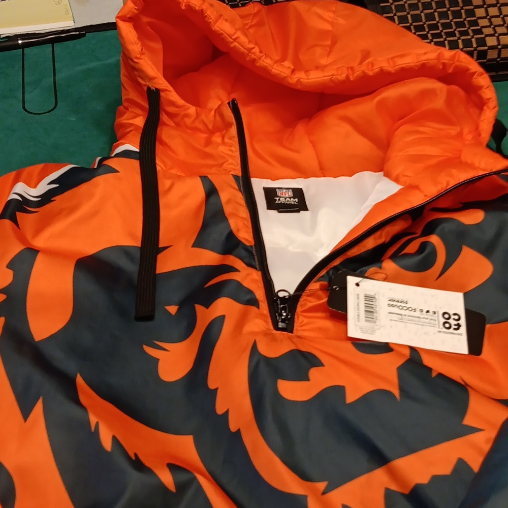 NFL Team Apparel Orange Jacket - Picture 3 of 3
